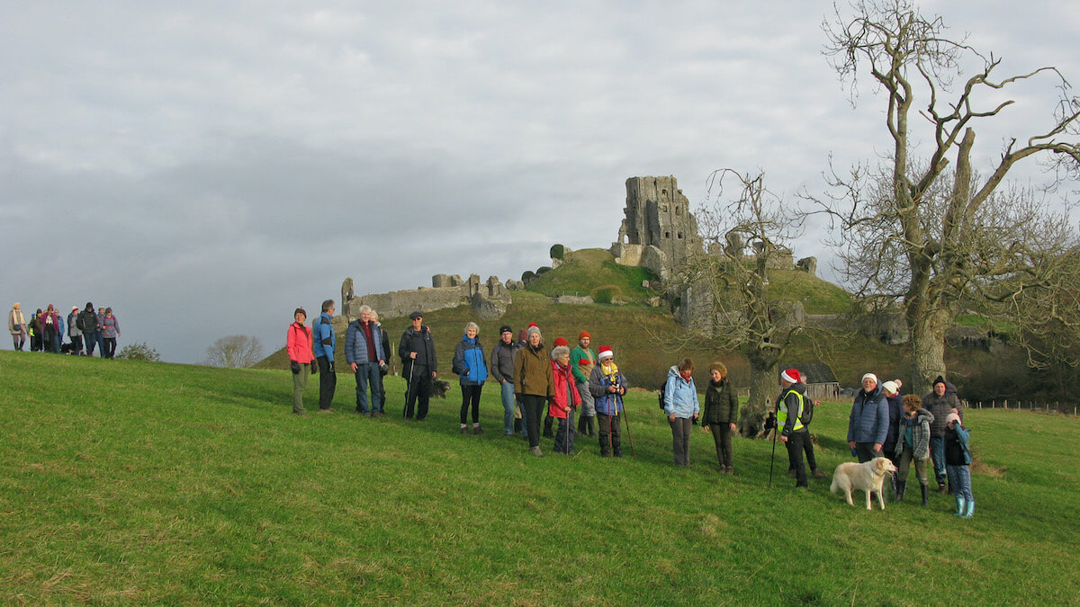 Photo from Church Knowle to Corfe Castle walk – December 20, 2023