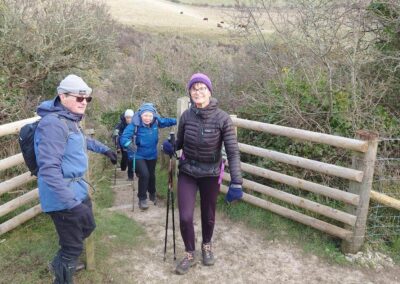 Photo taken on Langton Matravers to St Aldhelm's Head walk, January 20, 2024