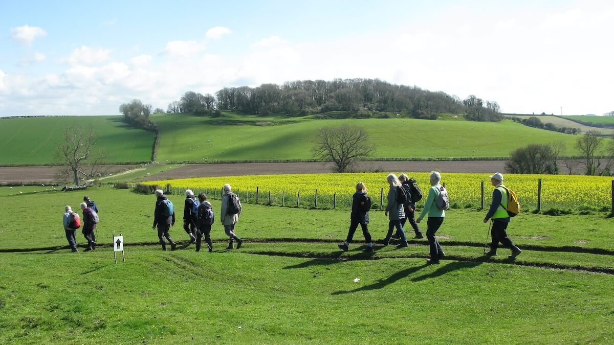 Swanage Walking Group Weatherby Castle hillfort
