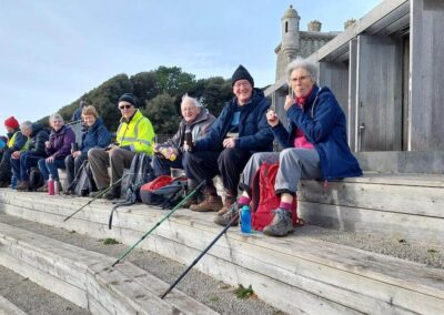 Photo of group at Durlston Castle – Jan 27, 2024