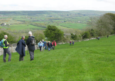 Walkers on the return leg to Kingston – April 27, 2024