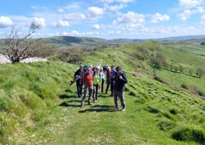 Photo of walkers enjoying a sunny May day – May 4, 2024