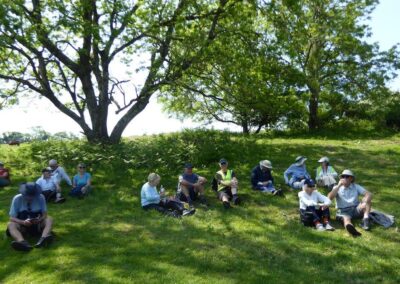 Group photo taken on a rest break – May 14, 2025