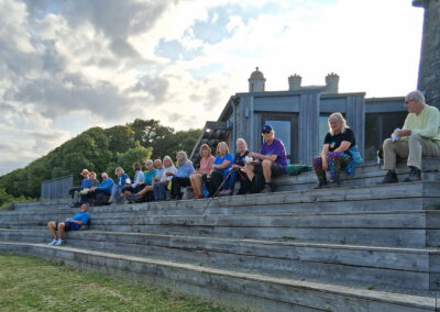 Group photo taken at Durlston Castle – June 12, 2025