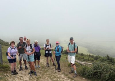 Photo taken in the mist at the top of West Hill – June 28, 2025