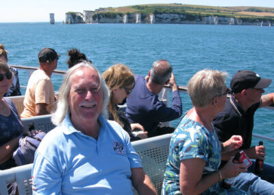 Photo taken on boat trip from Swanage to Poole Quay – July 9, 2025