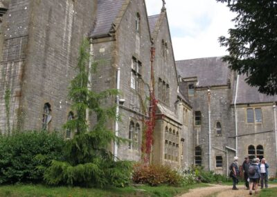 Isle of Wight HF Holiday: Photo of walkers at Carrisbrooke Priory – September 3, 2025