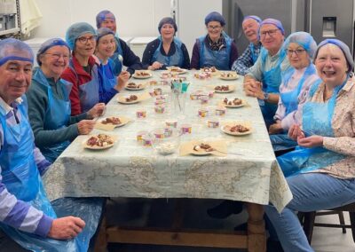 photo of group members on the visit to Chococo – November 6, 2025