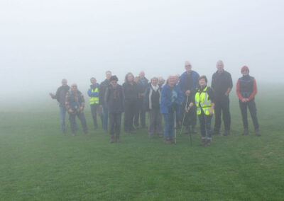 Group photo taken in the mist – November 15, 2025