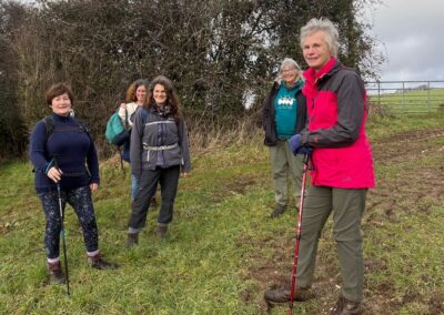 Group photo taken near Little Mayne Farm – January 17, 2026