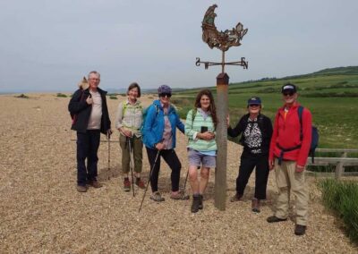 Group photo taken near West Bexington – May 9, 2026