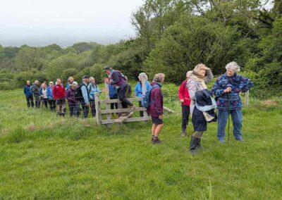 … only slowed down by getting 23 walkers across more than half a dozen stiles on the route – May 20, 2026