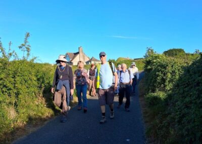 Photo of walkers on Townsend Road – May 21, 2026