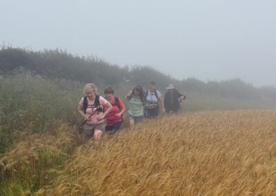 Photo of walkers in the mist – June 20, 2026