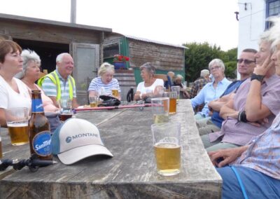 Photo of group at the Square & Compass after the walk – June 22, 2026