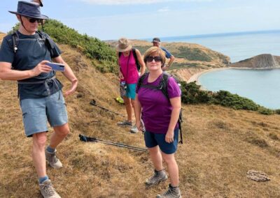 Photo of walkers at Flowers Barrow – August 15, 2026