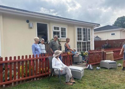 Photo taken at get-together after the walk – August 19, 2026