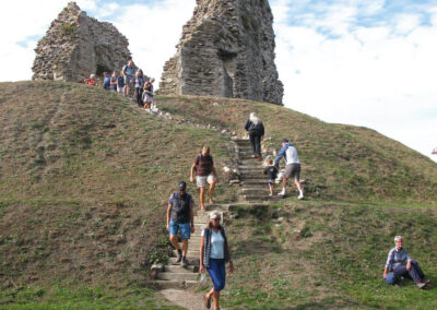 Photo of walkers at Christchurch Castle – September 26, 2026
